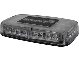 Buyers Products Company 8891042 Amber/Clear  11 Inch Rectangular Multi-Mount Led Mini Light Bar