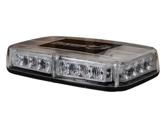 Buyers Products Company 8891045 11 Inch Rectangular Multi-Mount Amber/Blue Led Mini Light Bar