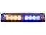 Buyers Products Company 8891045 11 Inch Rectangular Multi-Mount Amber/Blue Led Mini Light Bar