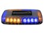 Buyers Products Company 8891045 11 Inch Rectangular Multi-Mount Amber/Blue Led Mini Light Bar