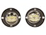 Buyers Products Company 8891215 15 Foot Clear Bolt-On Hidden Strobe Kits With In-Line Flashers With 6 Led