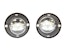 Buyers Products Company 8891215 15 Foot Clear Bolt-On Hidden Strobe Kits With In-Line Flashers With 6 Led