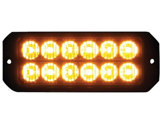 Buyers Products Company 8891700 Amber Dual Row 5 Inch Led Strobe Light