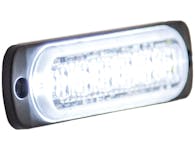 Buyers Products Company 8891901 Thin 4.5 Inch Clear Horizontal Led Strobe Light