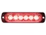 Buyers Products Company 8891903 Thin 4.5 Inch Red Horizontal Led Strobe Light