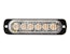 Buyers Products Company 8891903 Thin 4.5 Inch Red Horizontal Led Strobe Light