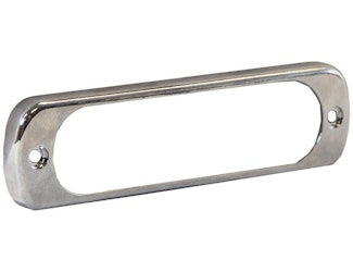 Buyers Products Company 8891920 Chrome Bezel For 4.4 Inch Thin Mount Led Strobe Light