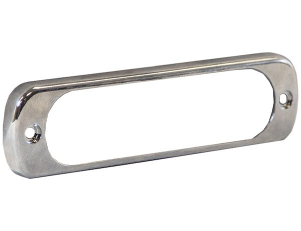 Buyers Products Company 8891920 Chrome Bezel For 4.4 Inch Thin Mount Led Strobe Light
