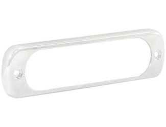 Buyers Products Company 8891921 White Bezel For 4.4 Inch Thin Mount Led Strobe Light