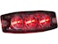 Buyers Products Company 8892233 Ultra Thin 3.5 Inch Red Led Strobe Light