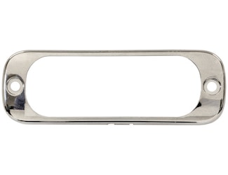 Buyers Products Company 8892320 Chrome Bezel For 3.375 Inch Thin Mount Horizontal Strobe Light