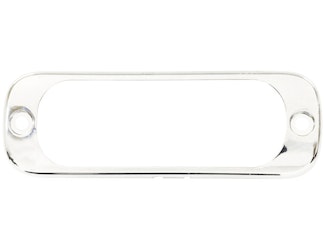 Buyers Products Company 8892321 White Bezel For 3.375 Inch Thin Mount Horizontal Strobe Light