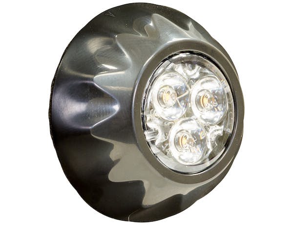 Buyers Products Company 8892400 Amber Surface/Recess Mount Round Led Strobe Light