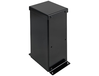 Buyers Products Company AC010B Black Blank Control Console 7 Inch Wide X 6-1/8 Inch Deep X 14-1/8 High
