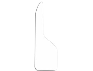 Buyers Products Company B1237PPW Thermo Flex Fender Guard White Mudflaps 12X37 Inch