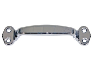Buyers Products Company B2399B2C Chrome Plated Die-Cast Zinc Alloy Grab Handle - 8.25 Inch Long