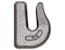 Buyers Products Company B2408W375 3/8 Inch Drop Forged Weld-On Heavy-Duty Towing Hook - Grade 43