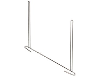 Buyers Products Company B2436ASBC Chrome Plated Anti-Sail Brackets 24.50X20.75 Inch