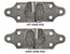 Buyers Products Company B2585B Plain Straight Stake Rack Connector Set