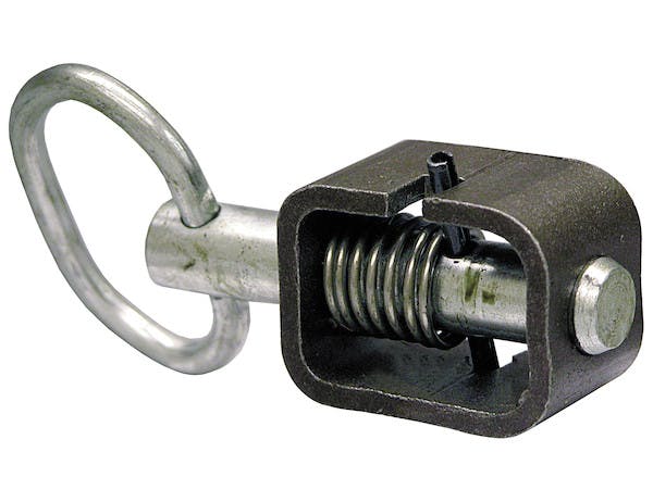 Buyers Products Company B2598H 5/8 Inch Weld-On Spring Latch Assembly-Plain Tube - 2.53 X 4.68 Inch