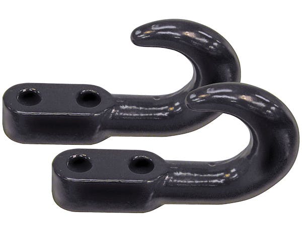 Buyers Products Company B2799B Black Drop Forged Light-Duty Tow Hook - 10,000 Pound
