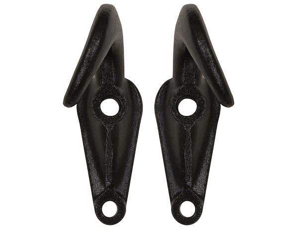 Buyers Products Company B2800AB Black Powder Coated Drop Forged Towing Hook Pairs