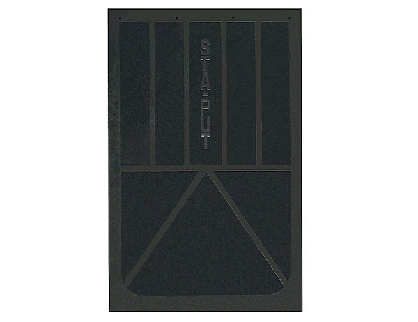 Buyers Products Company B36SPP Solid Black Rubber Mudflaps 24X36 Inch