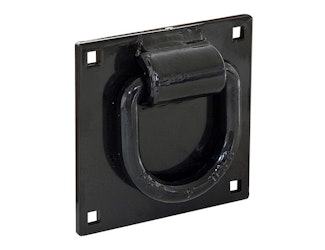 Buyers Products Company B40MP 5/8 Inch Forged D-Ring With 4-Hole Integral Mounting Bracket
