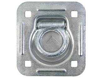 Buyers Products Company B801A Heavy Duty Recessed Rope Ring Zinc Plated