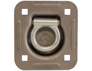 Buyers Products Company B801 Heavy Duty Recessed Rope Ring Non-Plated Weldable Bracket