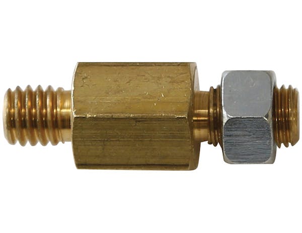 Buyers Products Company BA2 Brass Battery Bolt Adapters Side Terminal 3/8-24 With Nut