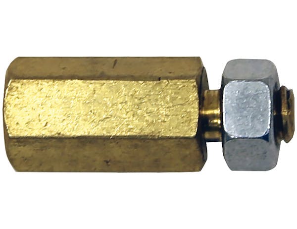 Buyers Products Company BA3 Brass Battery Bolt Adapters Top Terminal 5/16-18 With Nut