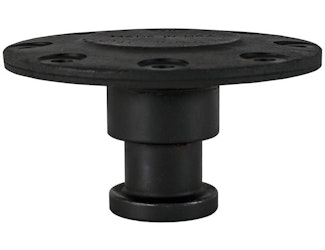 Buyers Products Company BKPT809B 2 Inch Forged Sae Trailer King Pins With 1/2 Inch Bolster Plate - Bolt On