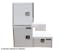 Buyers Products Company BP855548W 85X55X48 Inch White Steel L-Pack Backpack Truck Box - 16.35 Inch Offset