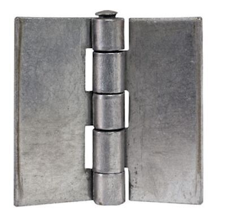 Buyers Products Company BTS123025 Steel Butt Hinge .120 X 3 Inch Long With 1/4 Pin And 3 Inch Open Width