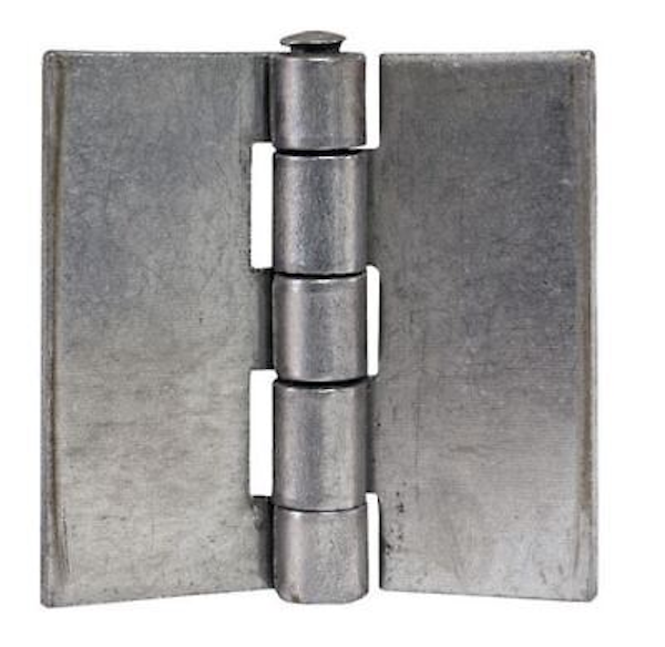 Buyers Products Company BTS123025 Steel Butt Hinge .120 X 3 Inch Long With 1/4 Pin And 3 Inch Open Width