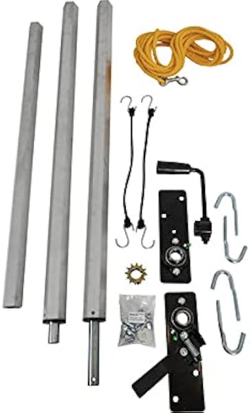 Buyers Products Company DTR7020 Aluminum Tarp System With Mesh Tarp 7 X 20 Foot