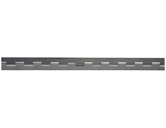 Buyers Products Company S65 Steel Continuous Hinge .120 X 72 Inch Long With 3/8 Pin And 3.0 Open Width