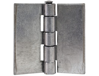 Buyers Products Company BTS062012 Steel Butt Hinge .060 X 2 Inch Long With 1/8 Pin And 2 Inch Open Width