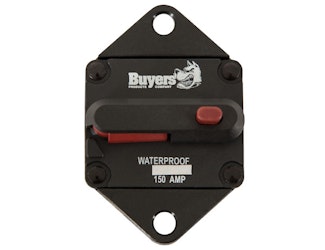 Buyers Products Company CB152PB 150 Amp Push-To-Trip Circuit Breaker