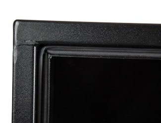 Buyers Products Company 1732500 18X18X24 Inch Textured Matte Black Steel Underbody Truck Box With 3-Point Latch