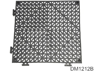 Buyers Products Company DM0212BF 2 X 12 Inch Female Edge Dry-Mat Tile