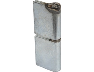 Buyers Products Company H412538LH Steel Weld-On Butt Hinge With 3/8 Stainless Pin - 1.25 X 4 Inch-Zinc Plated-Lh