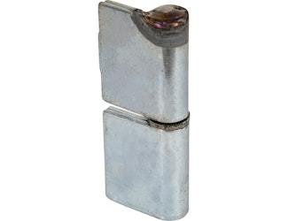 Buyers Products Company H412550LH Steel Weld-On Butt Hinge With 1/2 Stainless Pin - 1.25 X 4 Inch-Zinc Plated-Lh
