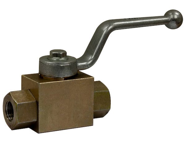Buyers Products Company HBVS050 1/2 Inch Nptf 2-Port High Pressure Ball Valve
