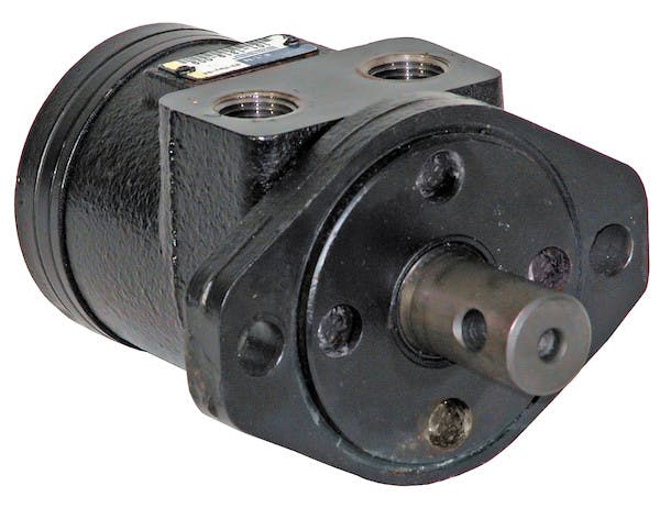 Buyers Products Company HM006P Hydraulic Spinner Motor With 2-Bolt Mount And Cross-Drilled Shaft