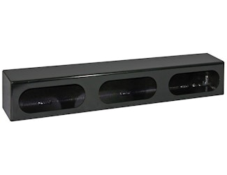 Buyers Products Company LB3253 Triple Oval Light Box Black Powder Coated Steel