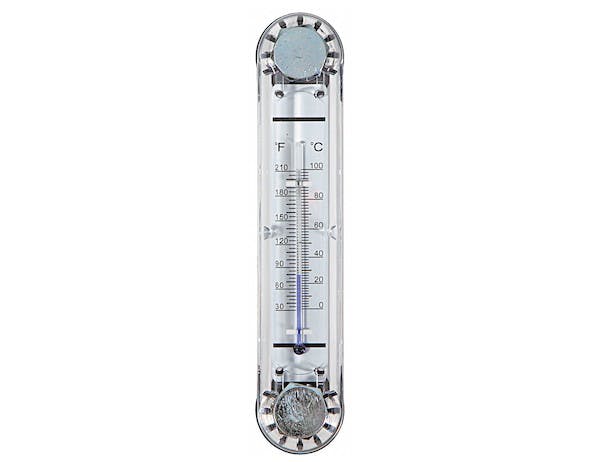 Buyers Products Company LDR04 Oil Level Gauge With Temperature Sight Gauge