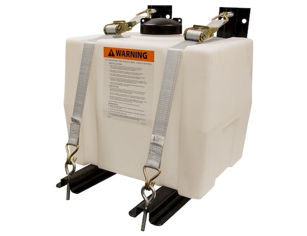 Buyers Products Company LS9 12 Vdc Pre-Wet Kit With 30 Gallon Poly Reservoir - Truck Frame
