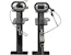 Buyers Products Company LT16 1 Position Channel-Style Lockable Trimmer Rack For Open Landscape Trailers